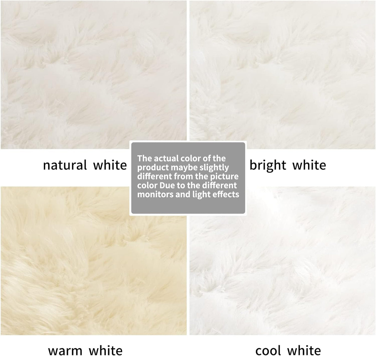 60 × 180 cm Pink Faux-Sheepskin Fur Runner