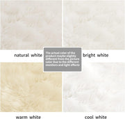 60 × 180 cm Pink Faux-Sheepskin Fur Runner