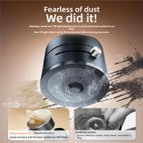 Multifunctional Vacuum Suction Phone Holder- Folding, Extendable, Double- Sided Magnetic for Car/Gym/Smooth Surface Kitchen Stand Cellphone Smartphone Mount (Black)