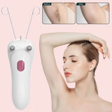 Usb Charging Electric Threading Epilator Eyebrow Face Threader Hair Remover