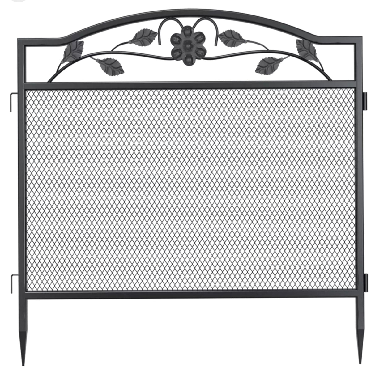 5-Panel Expandable Metal Garden Fence & Pet Barrier