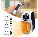 Portable Heater Electric Heater Plug In Wall Room Heater Home Appliance Heating