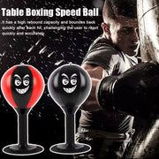 Desktop Suction-Base Rebound Punching Ball – 2 Colours