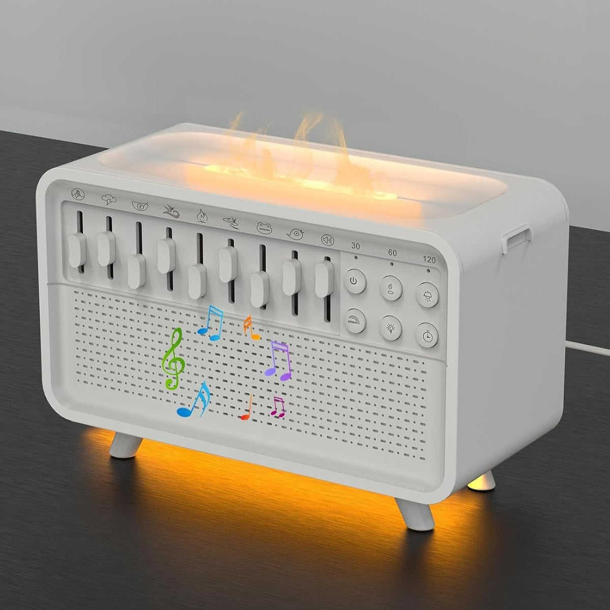 SleepBox Pro™ 3-in-1 Sound Machine, Night Light & Humidifier
