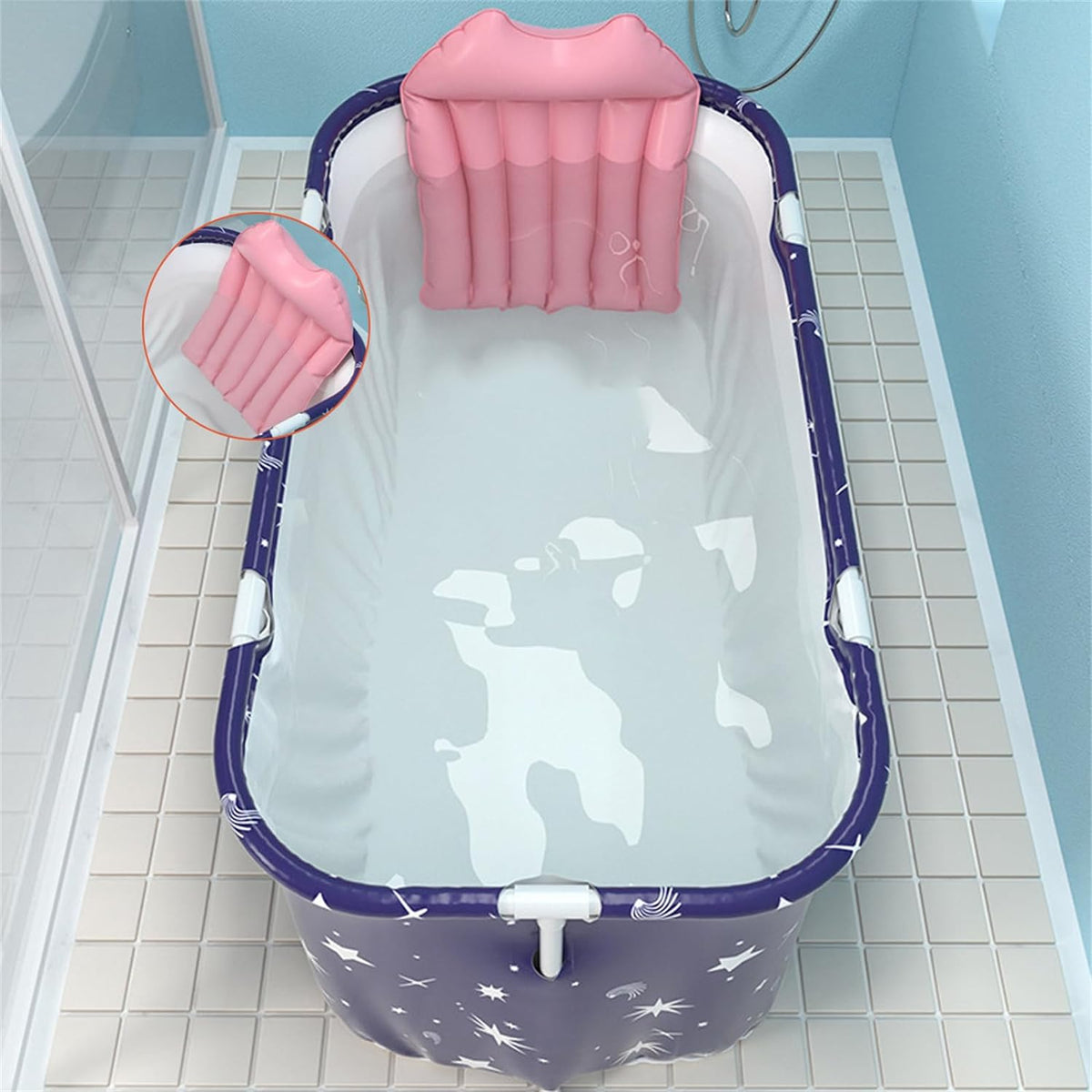 120 cm Foldable Adult Soaking Tub – Starry