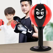 Desktop Suction-Base Rebound Punching Ball – 2 Colours