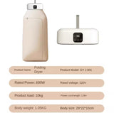 Folded Electric Clothes Dryer Smart Drying Rack Hang Ultraviolet Dryer Machine Portable Travel Warm Air Dryer 220V For Home