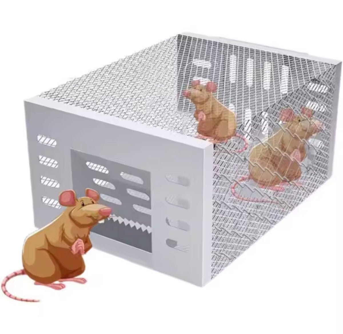 Reusable Semi-Automatic Mouse Trap
