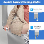 Ultra-Thin Non-Electric Dual-Nozzle Bidet Seat