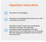 Touch LED Light Bluetooth Bathroom Makeup Wall Mirror Defog 600x800 600x1000mm