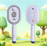 Electric Steam Hair Brush Comb & Mist Function Simultaneously Stronger Ion Technology Less Breakage No Residue for Beautiful Hai