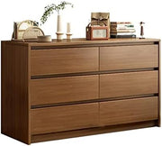 Wooden 6-Drawer Chest of Drawers