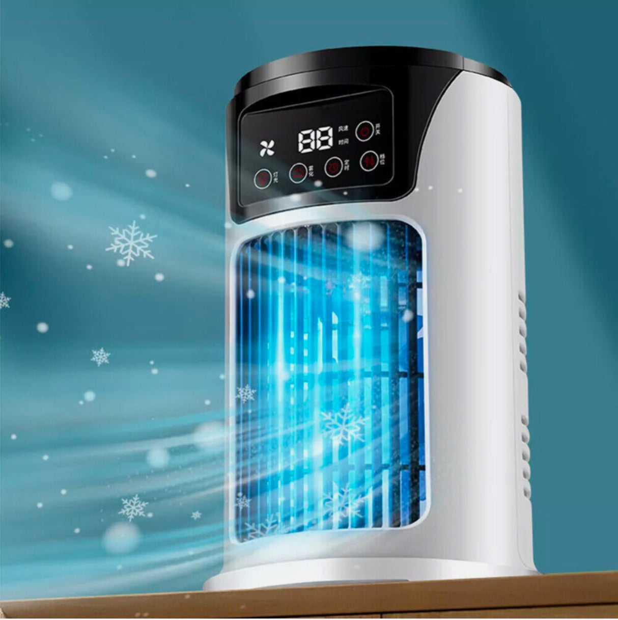 Portable Mini Air Conditioner Cooler Fan Water Cooling Conditioning Air AUS