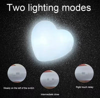 Touch-Activated LED Handbag Light with Clip – 3 Shapes