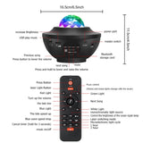 Galaxy lamp™ Starry Projector Galaxy Night Light, Bluetooth USB Music Player (Buy 2 Get 1 FREE)