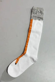 Novelty Chicken-Leg Knee-High Socks – 6 Designs