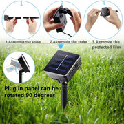 Solar Meteor Shower Lights – 8 Tubes, 30 or 50 cm