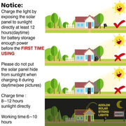 Solar Meteor Shower Lights – 8 Tubes, 30 or 50 cm