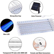 Solar Meteor Shower Lights – 8 Tubes, 30 or 50 cm