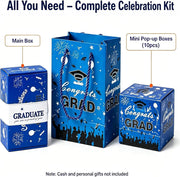 2026 Graduation Pop-Up Surprise Gift Box – Red or Blue