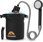 Rechargeable Camping Shower Kit with 10 L Dry Bag
