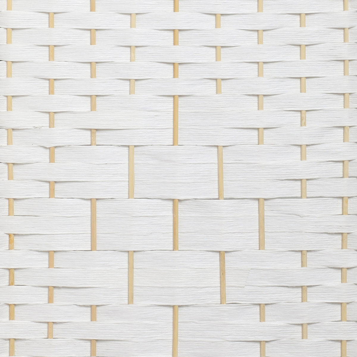 Pine & Woven-Rattan Folding Room Divider – 4, 6 or 8 Panels