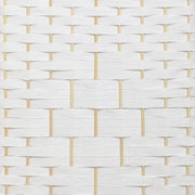 Pine & Woven-Rattan Folding Room Divider – 4, 6 or 8 Panels