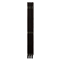 Pine & Woven-Rattan Folding Room Divider – 4, 6 or 8 Panels