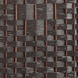 4/6/8 Panel Room Divider Privacy Screen Dividers Woven Wood Fold Stand