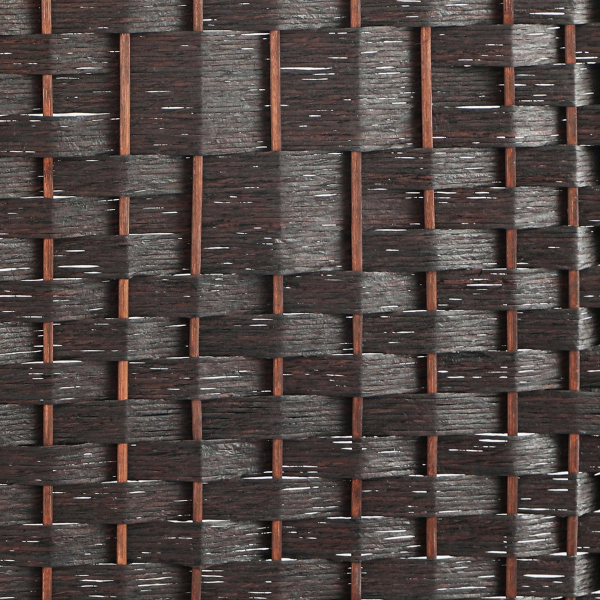 Pine & Woven-Rattan Folding Room Divider – 4, 6 or 8 Panels
