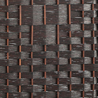 Pine & Woven-Rattan Folding Room Divider – 4, 6 or 8 Panels