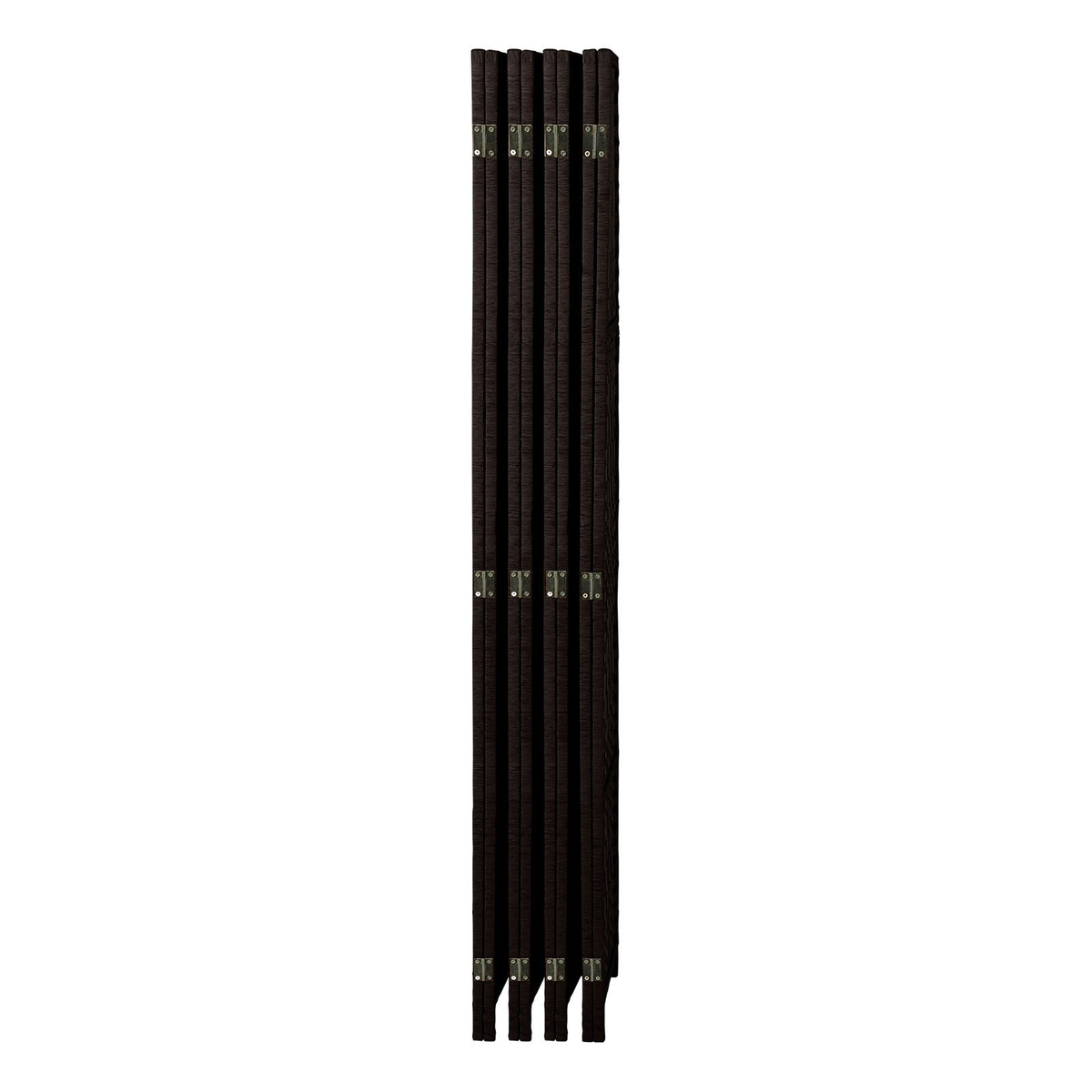 Pine & Woven-Rattan Folding Room Divider – 4, 6 or 8 Panels