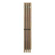 Pine & Woven-Rattan Folding Room Divider – 4, 6 or 8 Panels