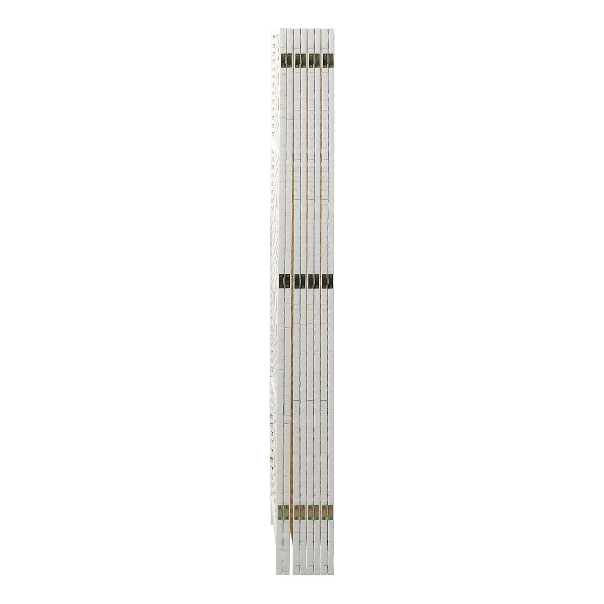 Pine & Woven-Rattan Folding Room Divider – 4, 6 or 8 Panels