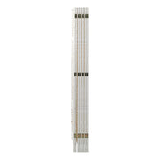 Pine & Woven-Rattan Folding Room Divider – 4, 6 or 8 Panels