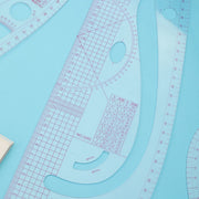 Transparent French-Curve Sewing & Drawing Templates – 3 Sets