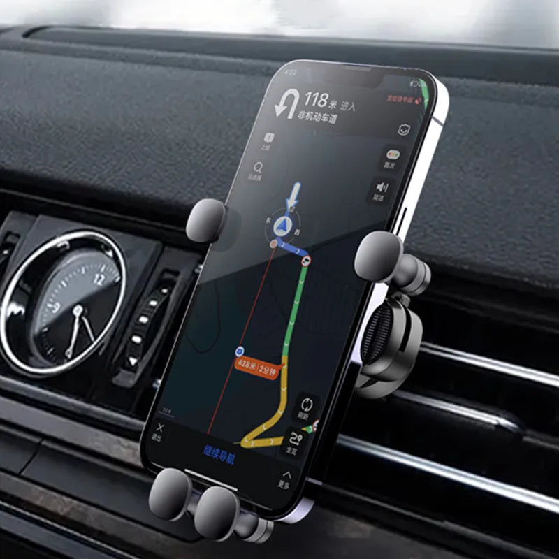 Gravity Car Air-Vent Phone Holder – Short or Long