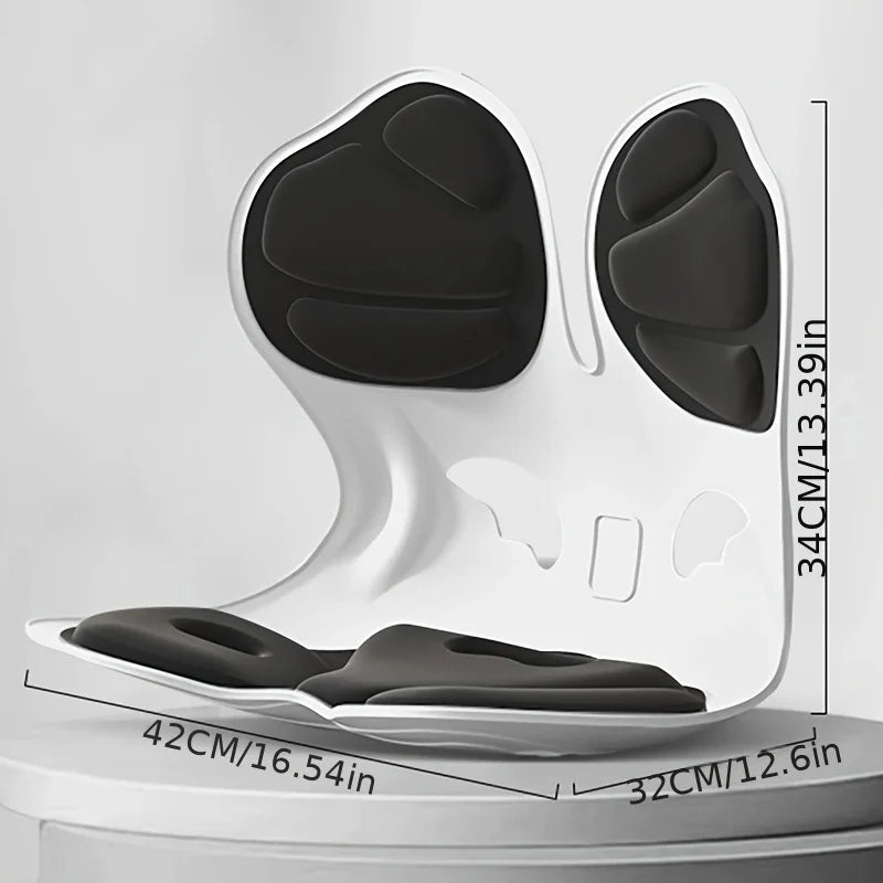 Ergonomic Seat Cushion with Adjustable Lumbar Support
