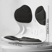 Ergonomic Seat Cushion with Adjustable Lumbar Support