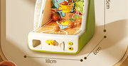 Basketball Shooting Arcade Game Toy - Desktop Pinball Hoop with LED Scoring, Fun Interactive for Kids Family Party Gathering