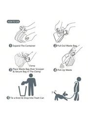 Portable Folding Dog Waste Scooper – 2 Sizes
