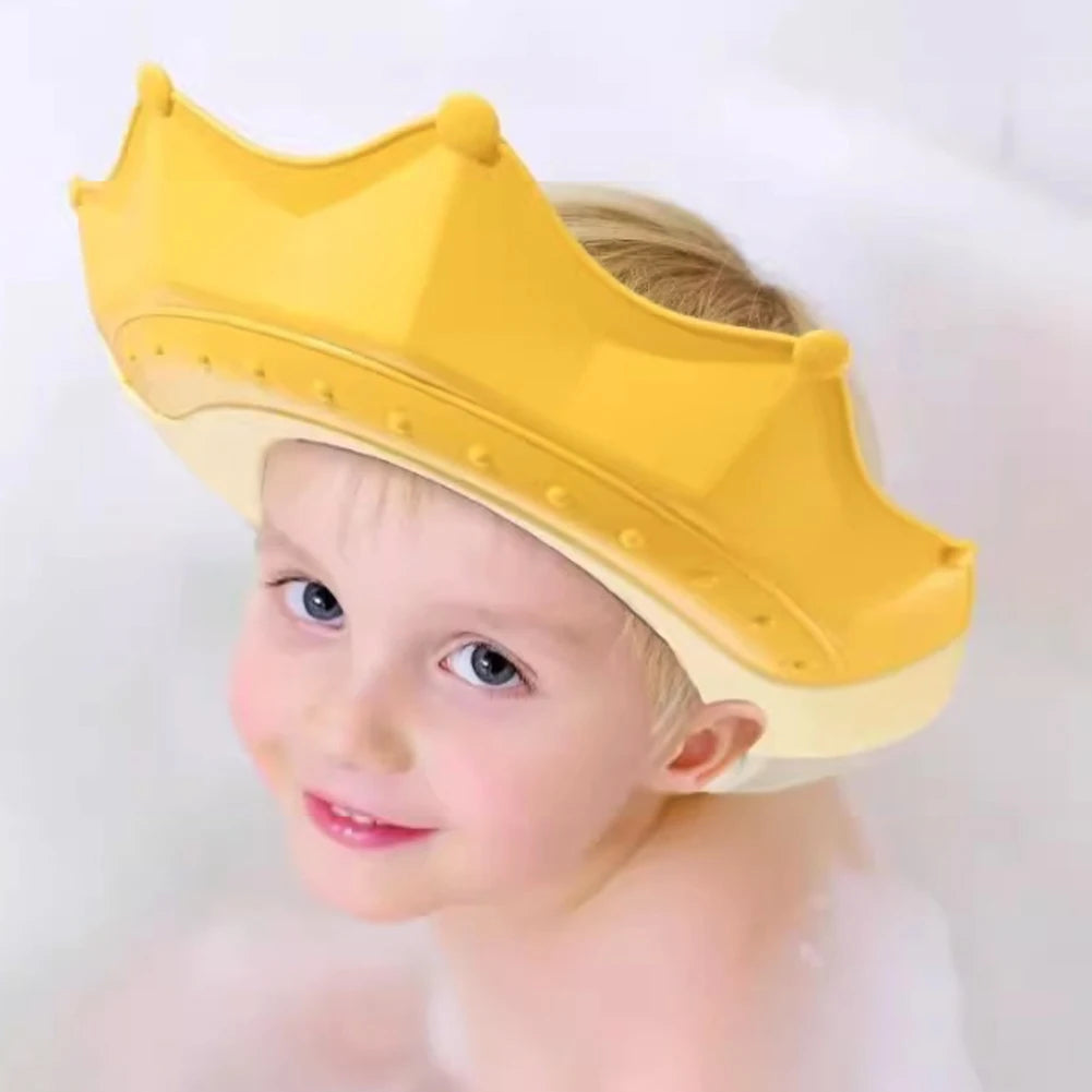 Adjustable Children’s Crown Shampoo Visor – 8 Designs