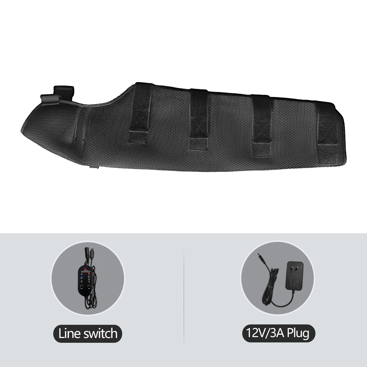 Heated Arm Massager Brace – Vibration & Thermal Therapy for Elbow, Shoulder & Arm Pain Relief