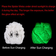 Luminous Stretchable Halloween Cobweb – 20g–100g