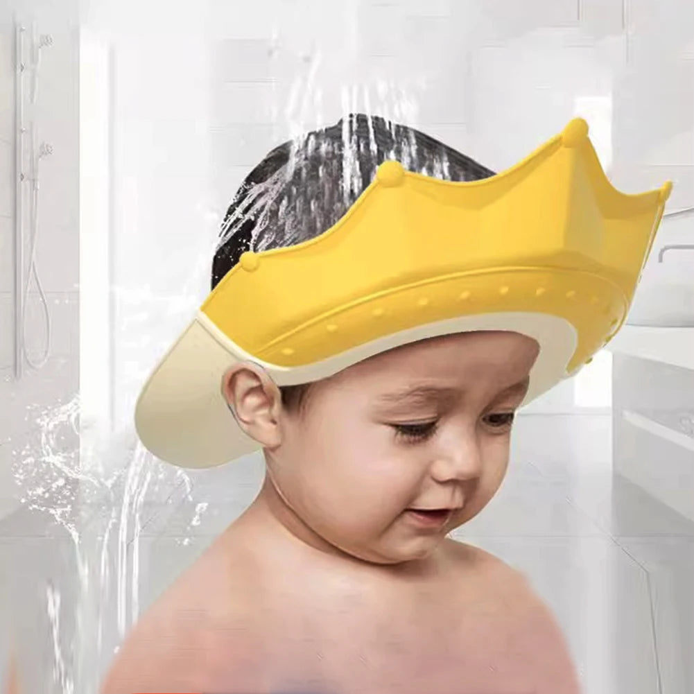 Adjustable Children’s Crown Shampoo Visor – 8 Designs