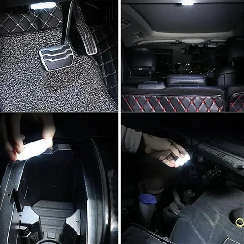 USB-Rechargeable Car Interior LED Accent Light – 5 Colours