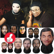 Realistic 3D Full-Face Costume Hood – 26 Designs