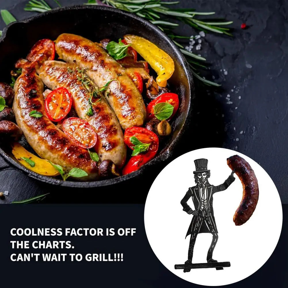 Character Sausage & Hot-Dog Grill Holders – 4 Designs