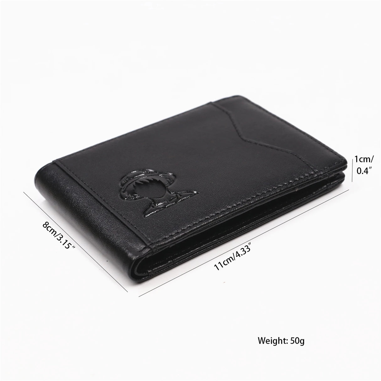 Leather Monkey D. Luffy Wallet for Men Male OP Bifold Slim Men's Wallets Card Holder ID Window With Cutout Anime Character Face Gift For Fans