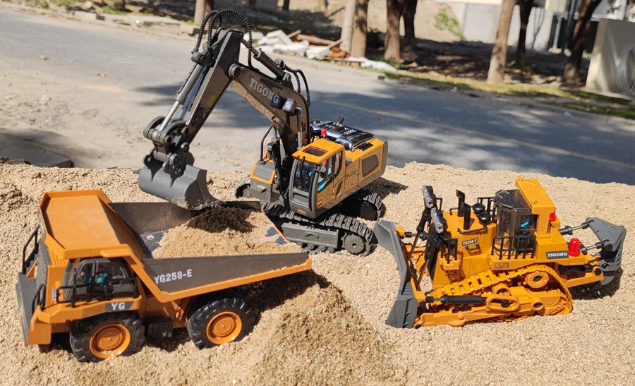 4WD Remote-Control Excavator Toy – 9 Options